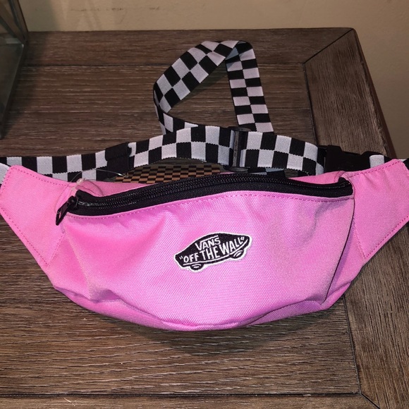 vans pink fanny pack